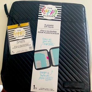 NEW Happy Planner zip folio